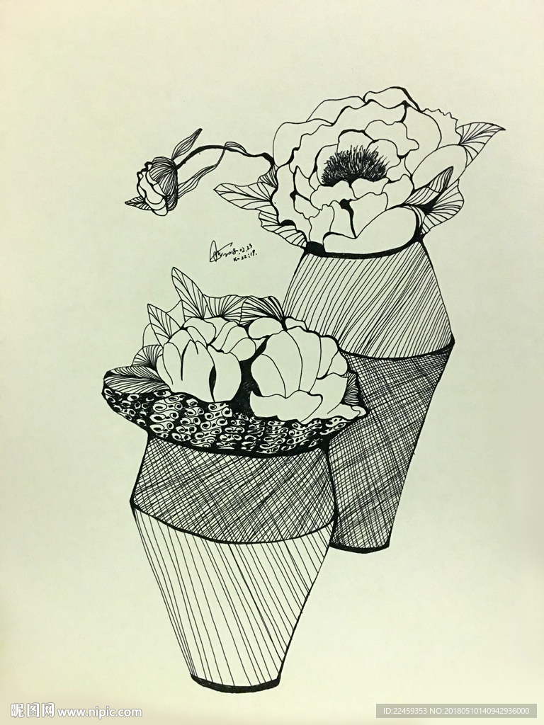 花绘插图