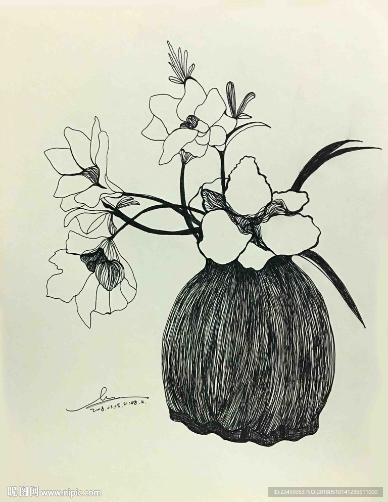 花绘插图