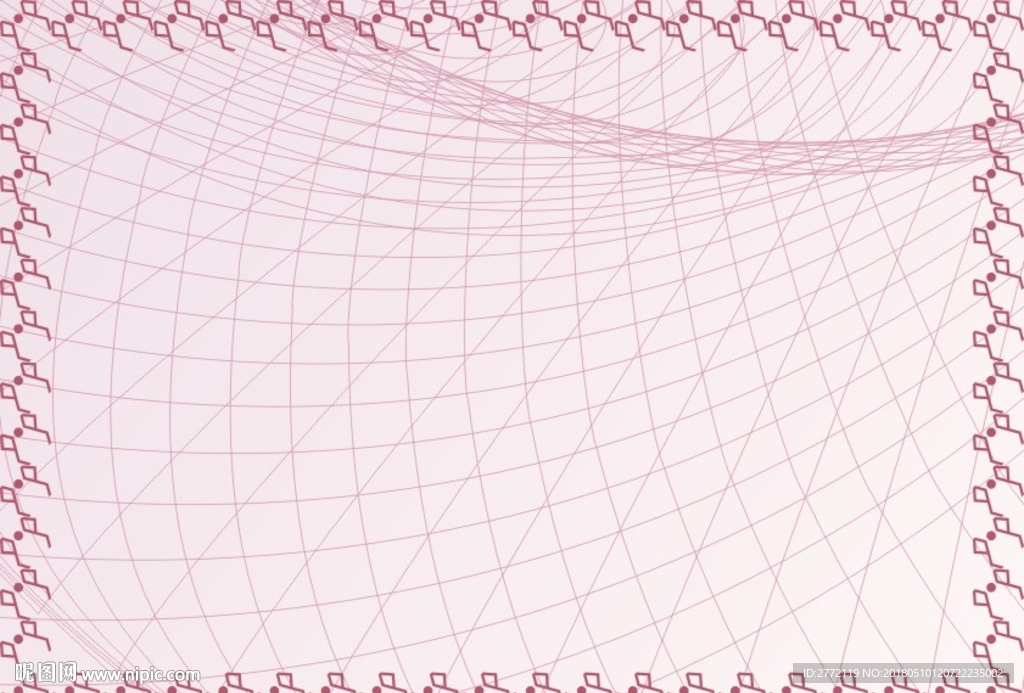 果粉丝 证书底纹