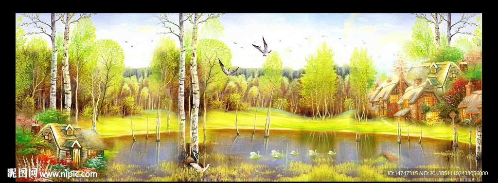 风景油画