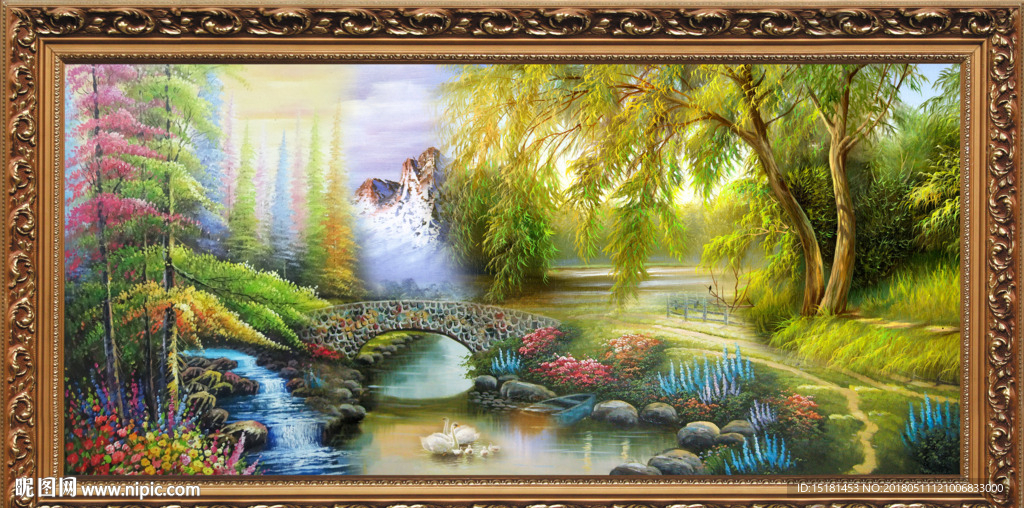 风景油画