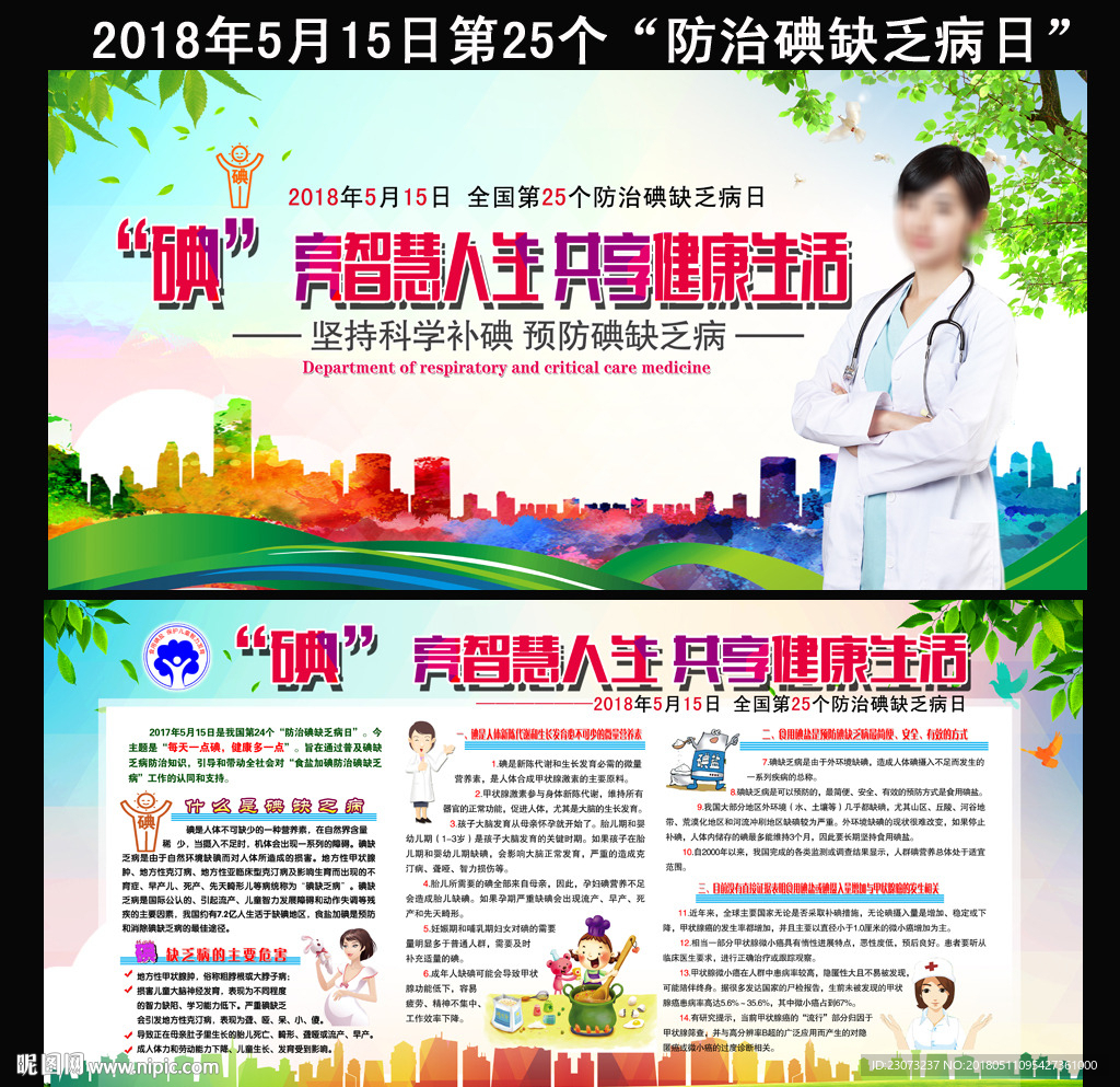 2018年防治碘缺乏病日