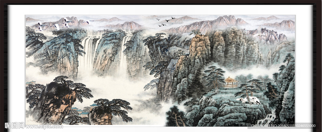 山水国画