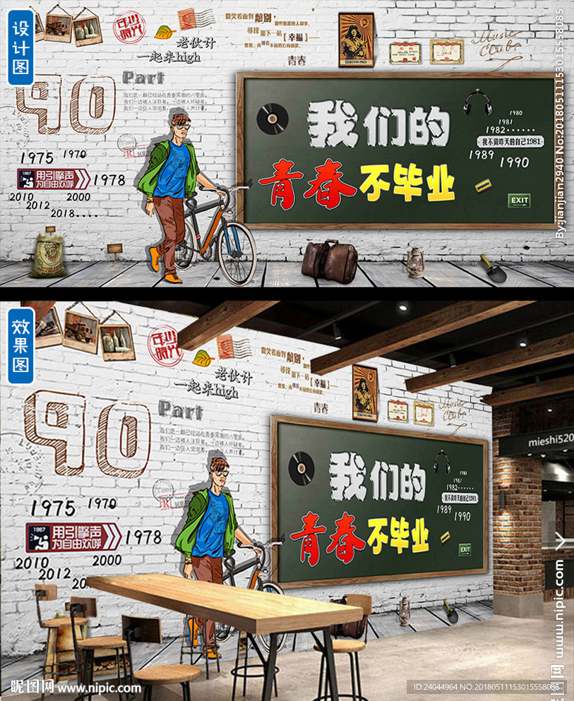 毕业季背景墙