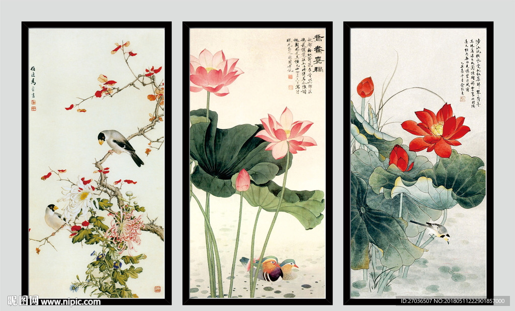 花鸟国画
