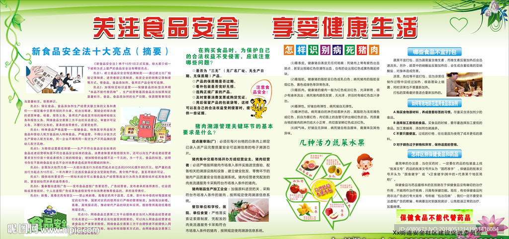 食品安全展板