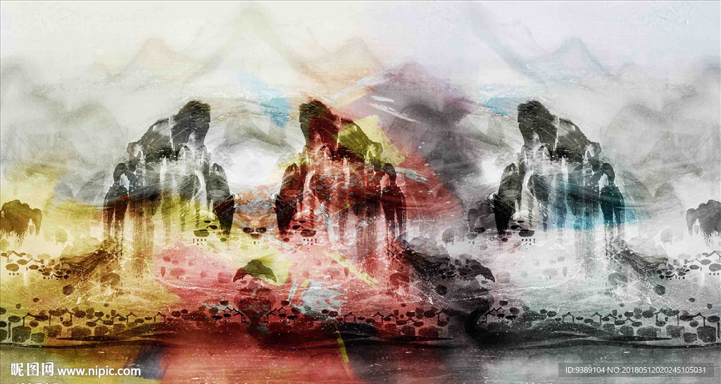 水墨画