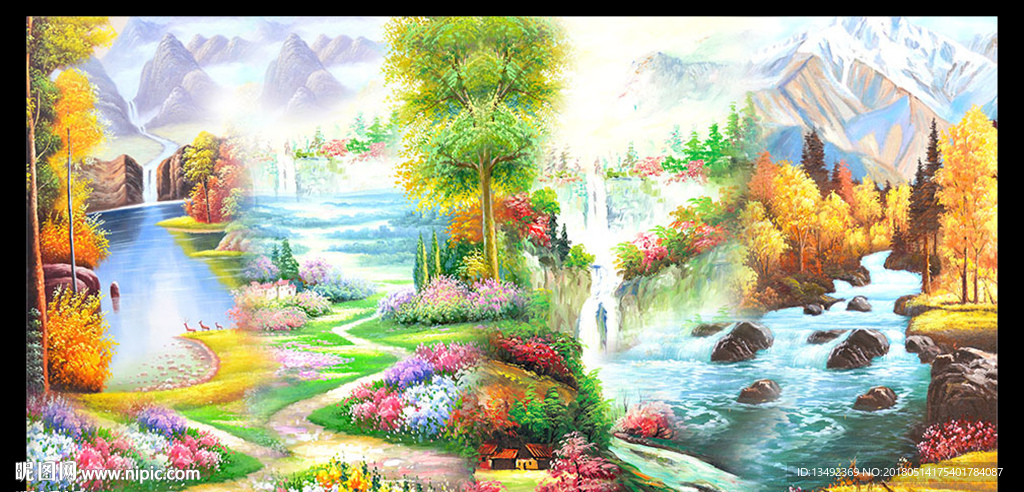 油画风景