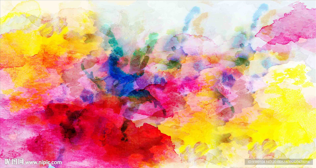 抽象油画