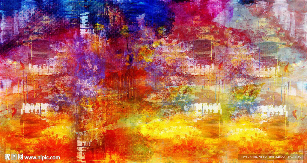 唯美油画