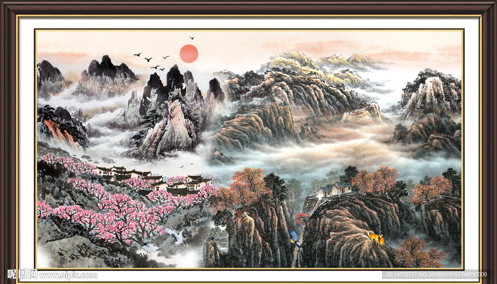 国画山水