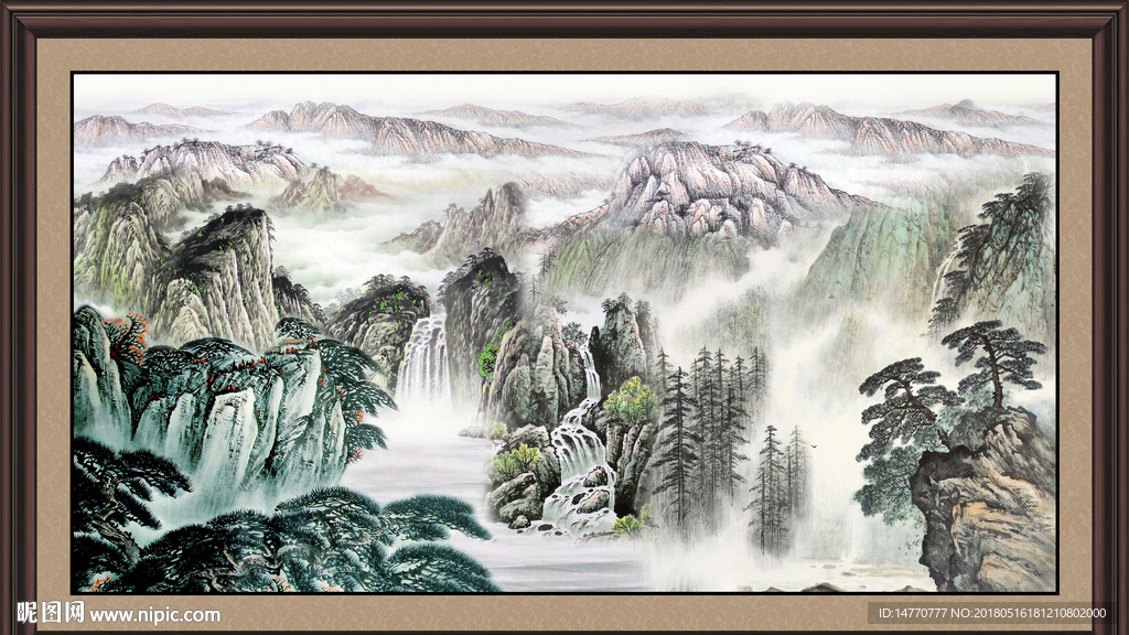 国画山水