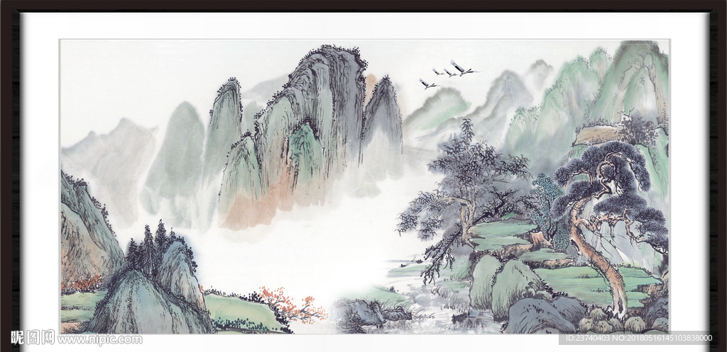 国画山水