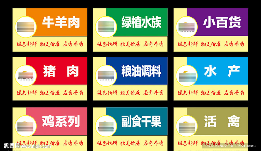 市场导视牌