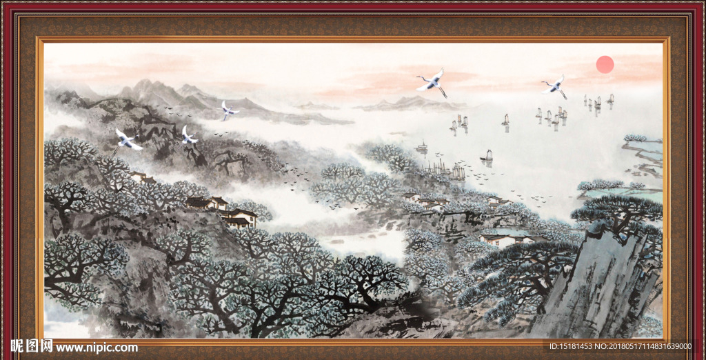 水墨国画