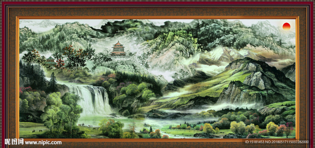 国画山水
