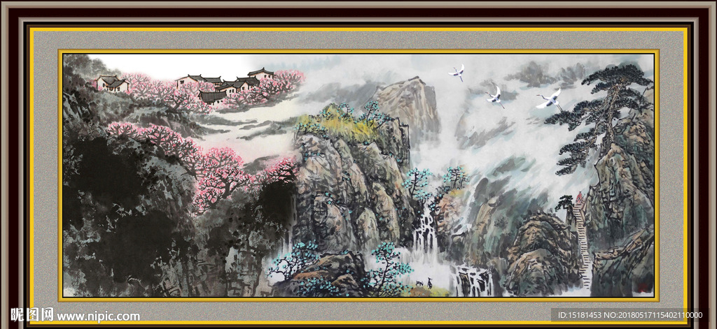 国画山水