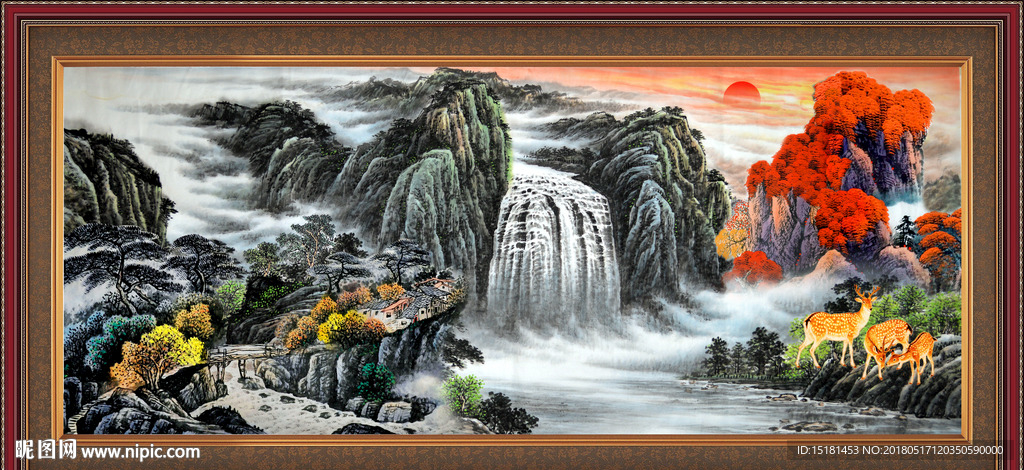 国画山水