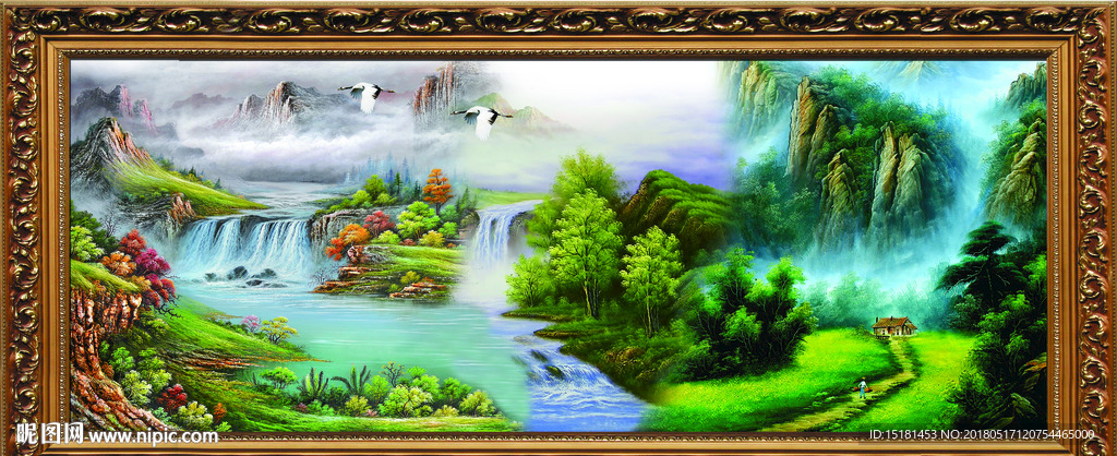 风景油画