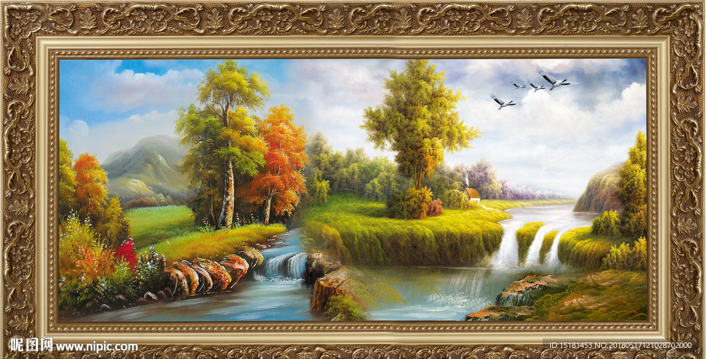 风景油画