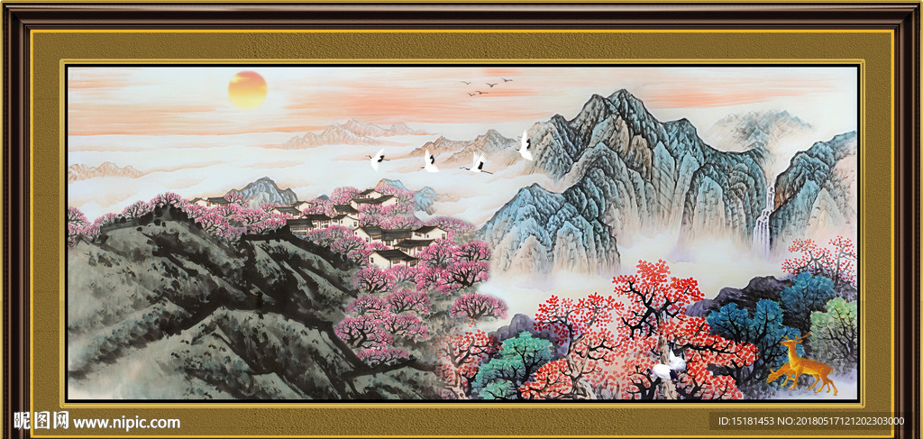 国画风景