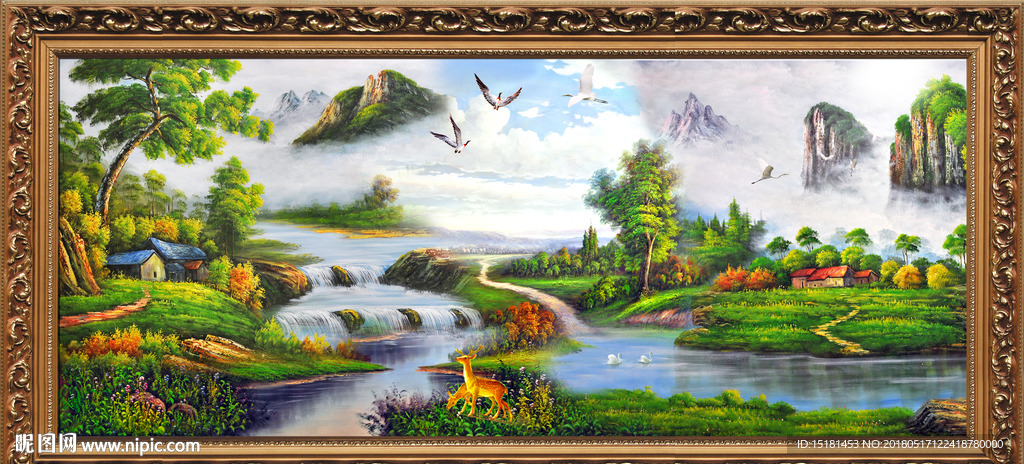 风景油画