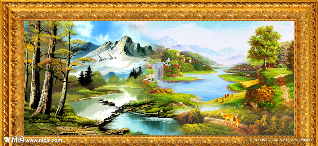 风景油画