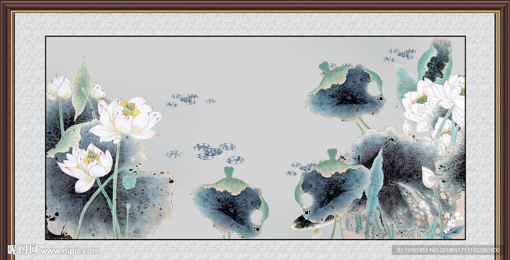 荷花图