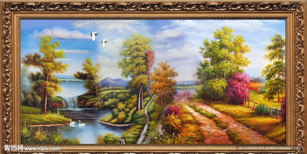 风景油画