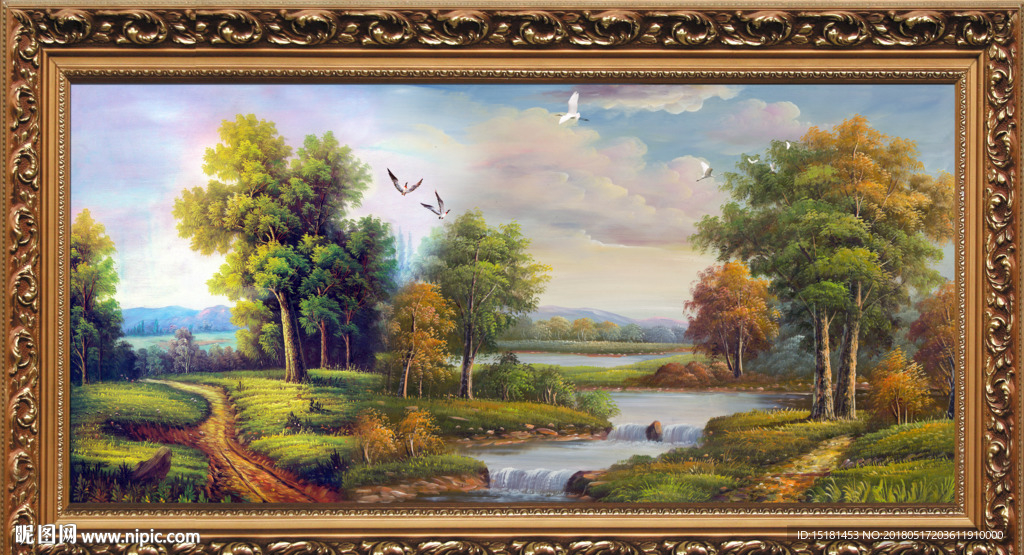 风景油画