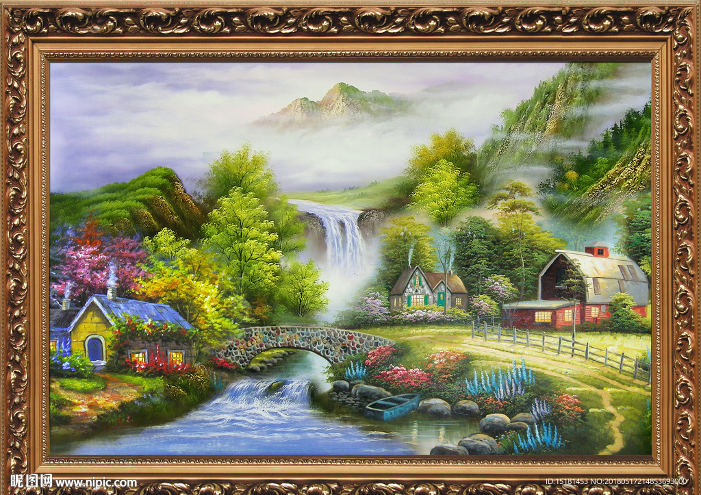 风景油画