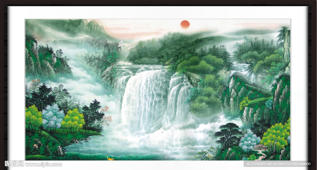 山水国画