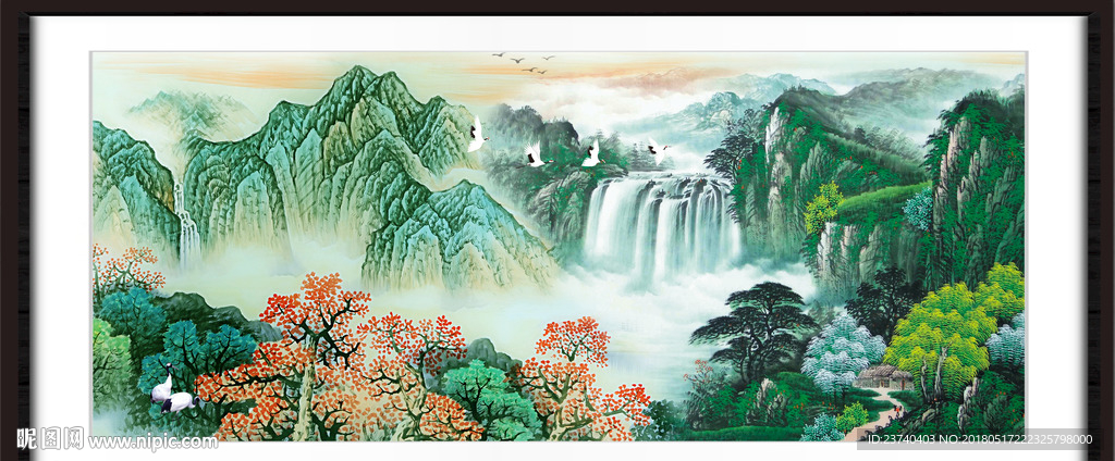 山水国画