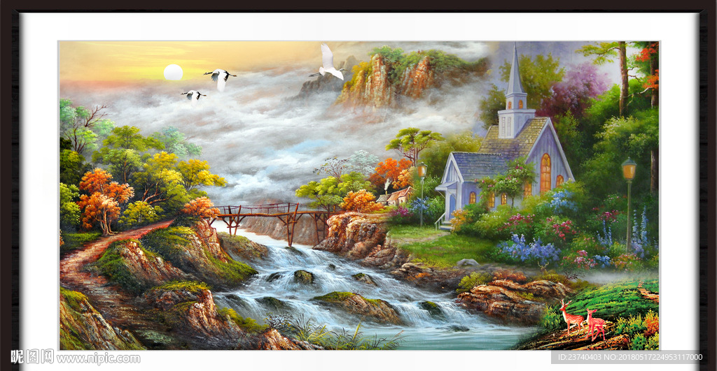 风景油画