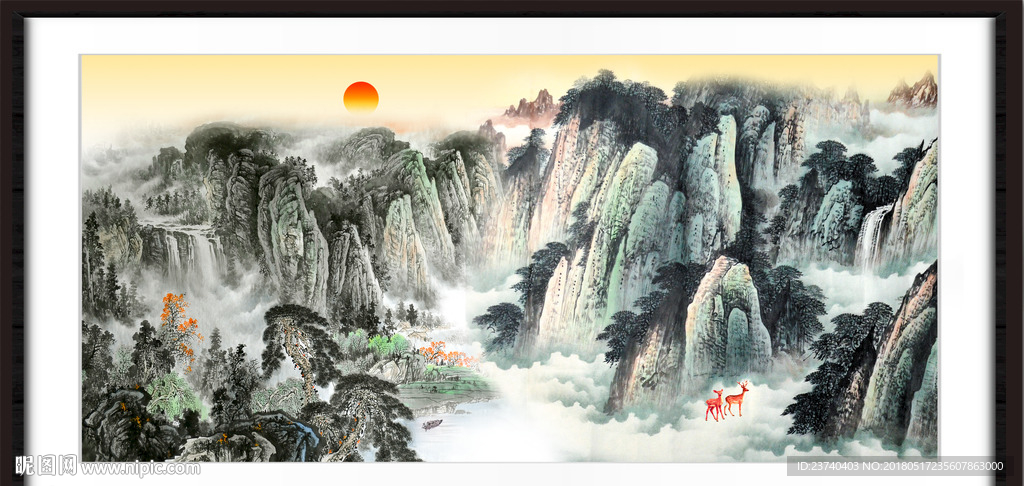 旭日东升