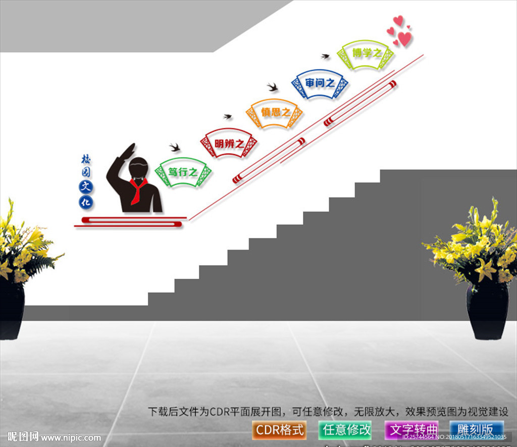 学校楼梯文化