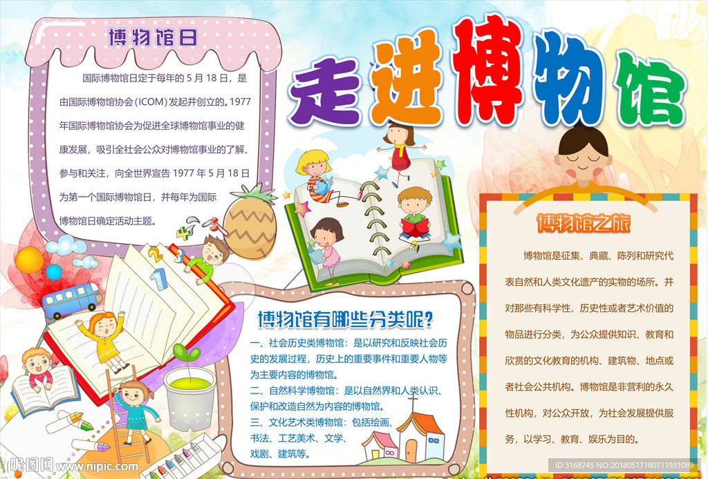 word手抄报 旅行手抄报