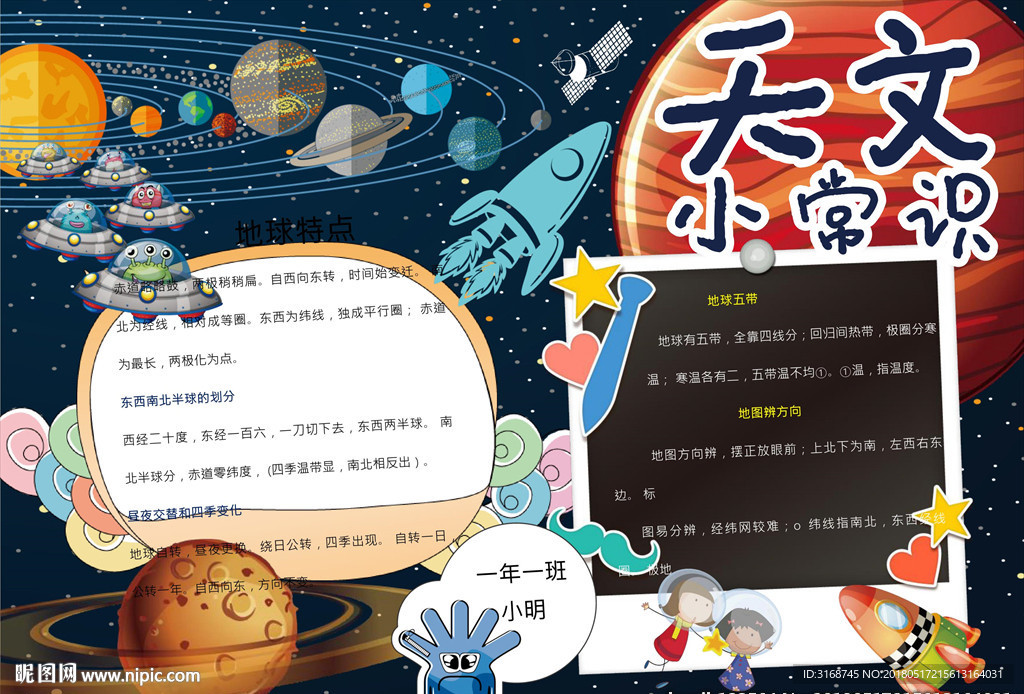 word手抄报   科技小报