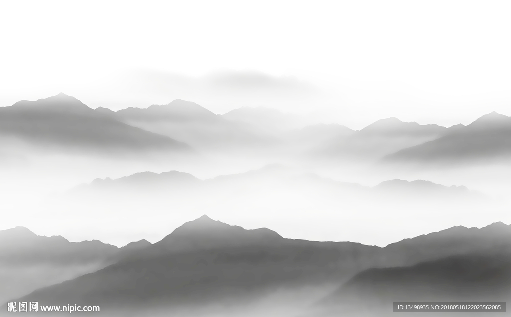 意境山水画