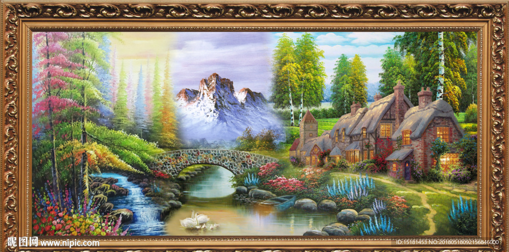 风景油画