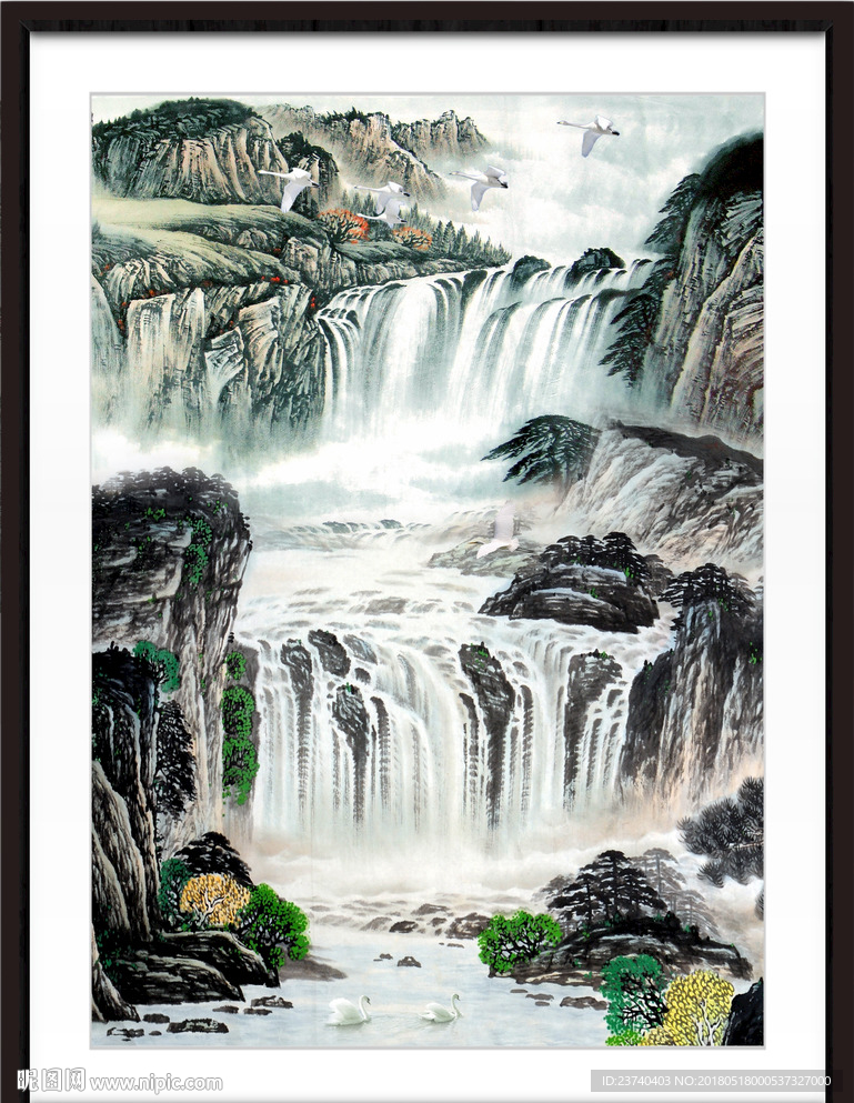 山水国画