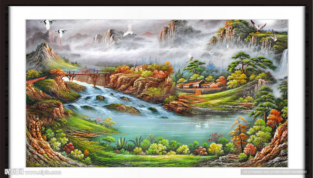 风景油画