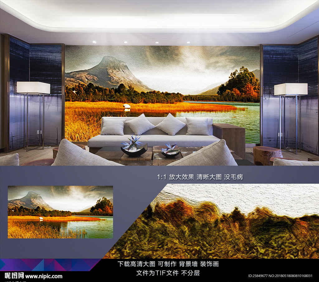欧式风景油画