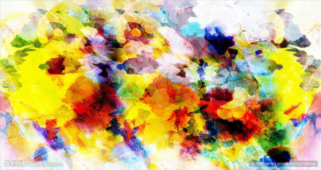 抽象油画