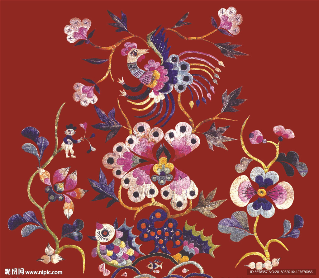古典服装图案