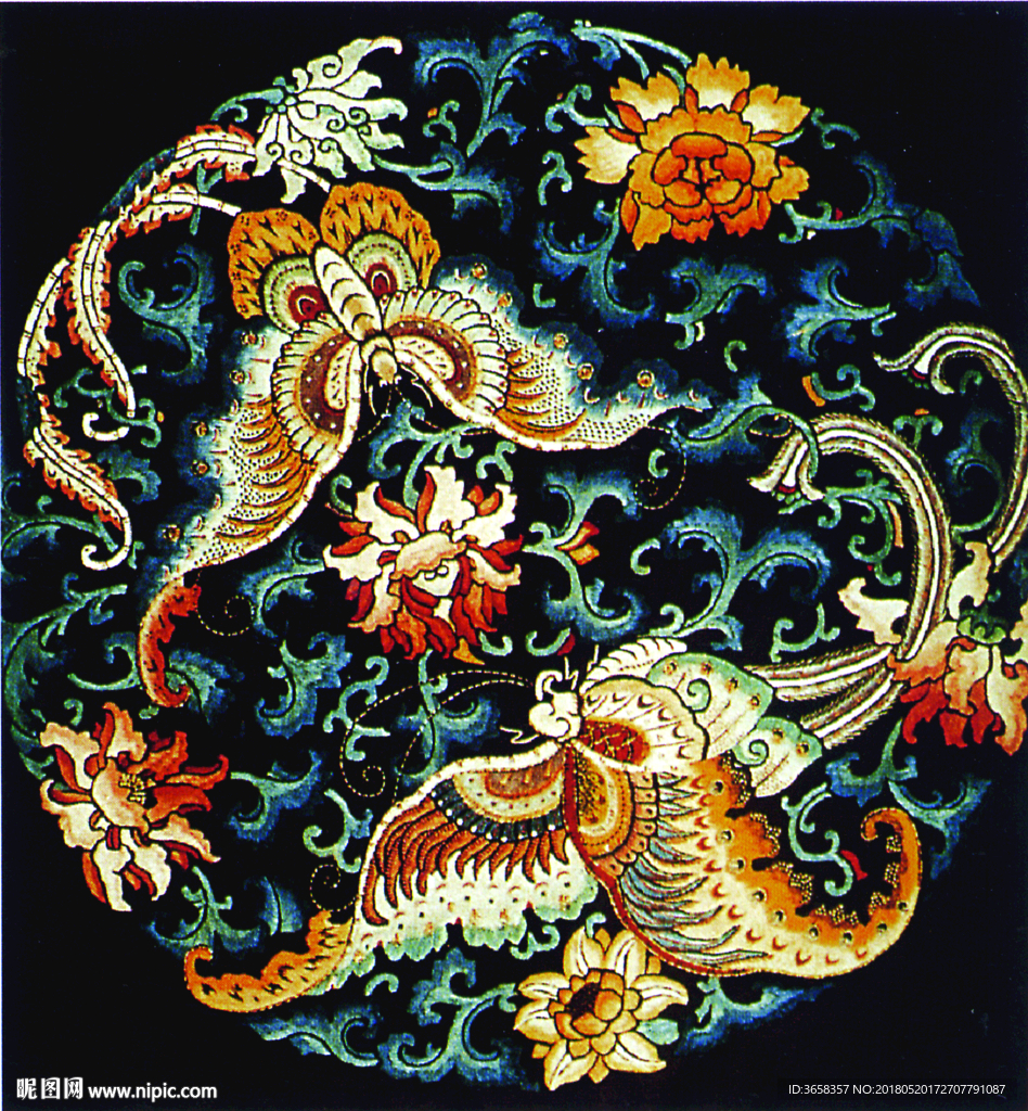 古典服装图案