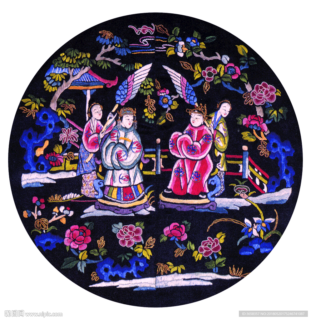古典服装图案