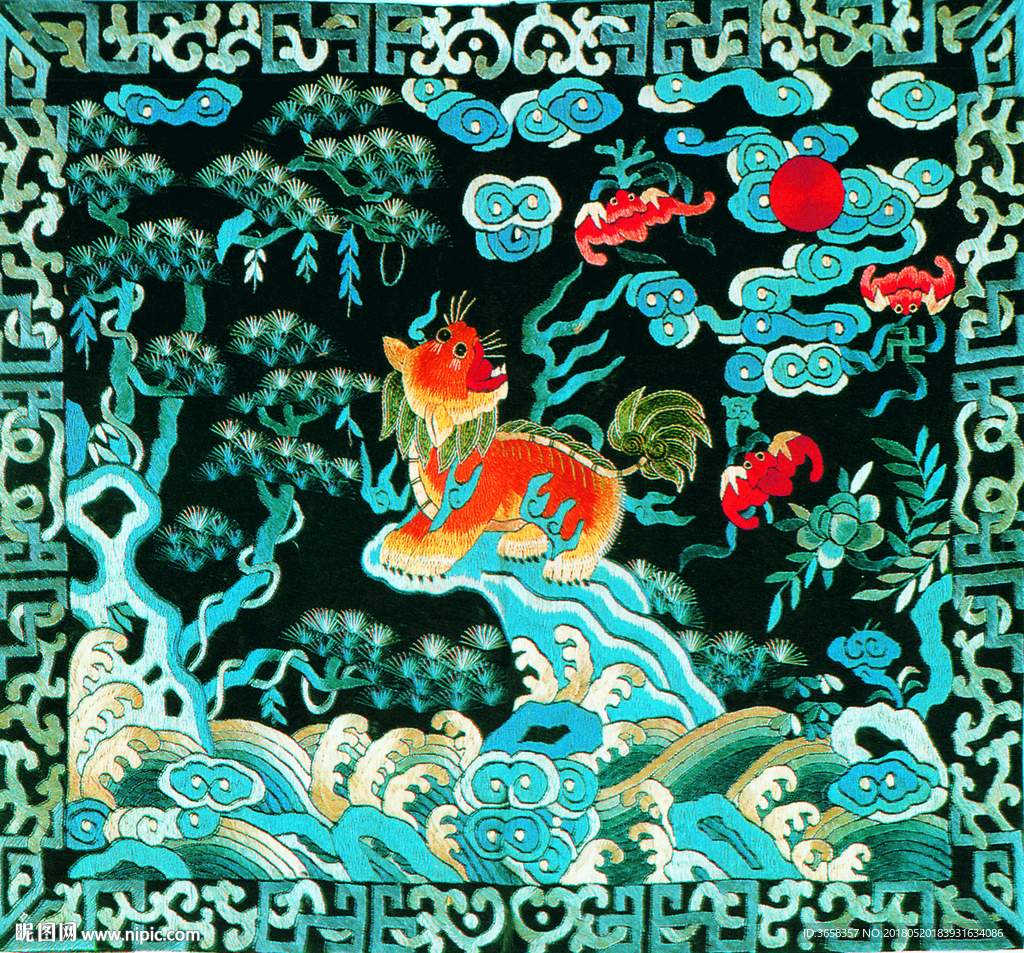 古典服装图案