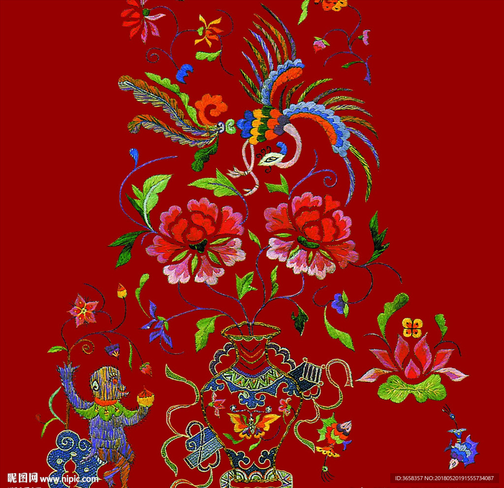 古典服装图案
