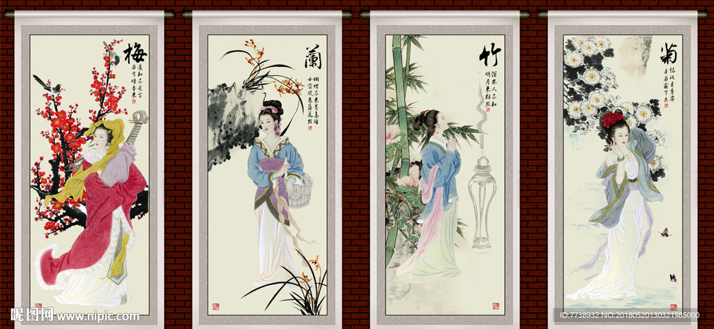唐宫仕女图
